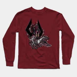 Galactus & Silver Surfer - Black Winter Long Sleeve T-Shirt